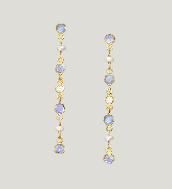 LABRADORITE CASCADE DROPS