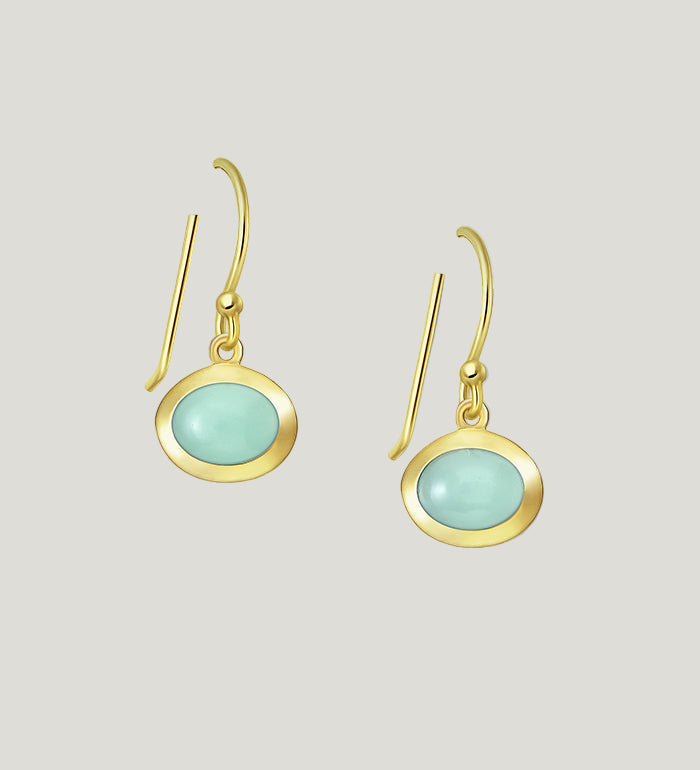 AQUA OVAL DROPS