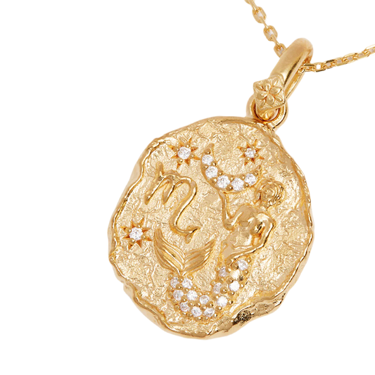 SHE IS ZODIAC SCORPIO GOLD