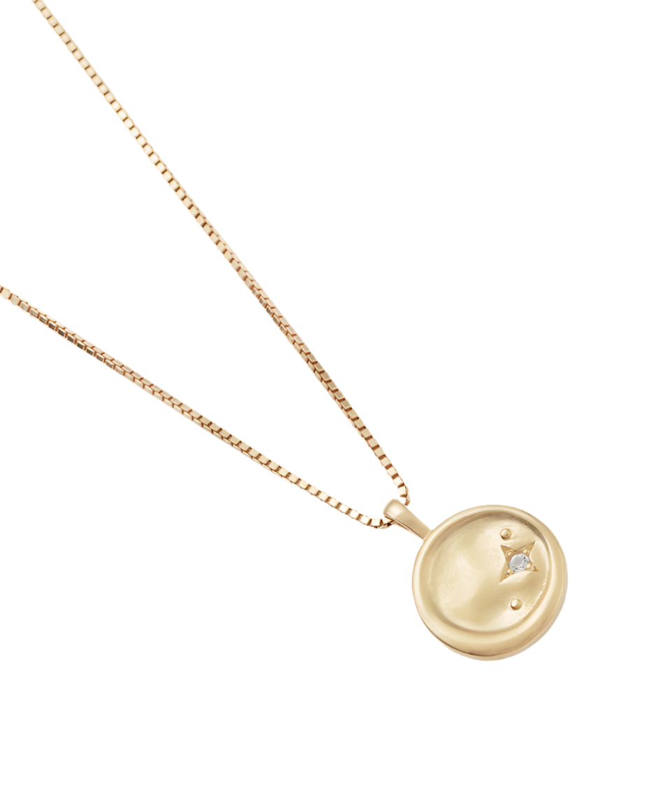 MOONRISE NECKLACE - 18K GOLD PLATED