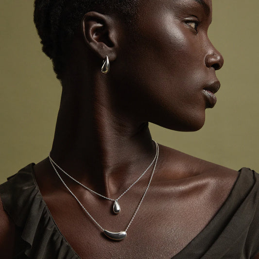 Eau Necklace - Silver