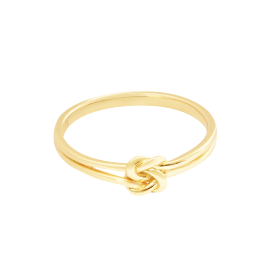DOUBLE REEF KNOT RING