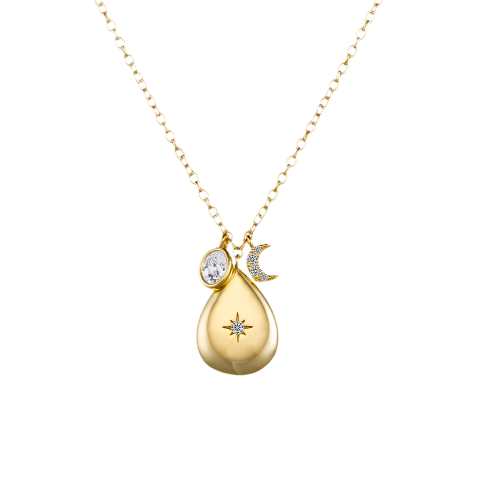GOLD STARRY NIGHT NECKLACE