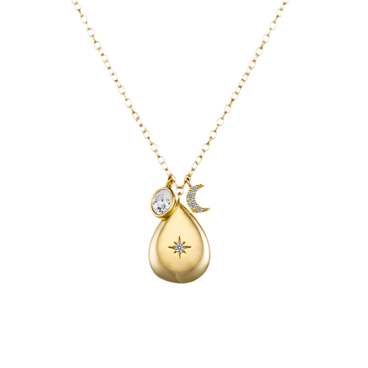 GOLD STARRY NIGHT NECKLACE