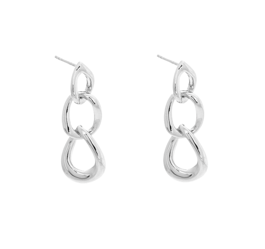 LINKED DROP EARRINGS