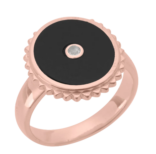 HALCYON EQUILIBRIUM RING - ROSE GOLD