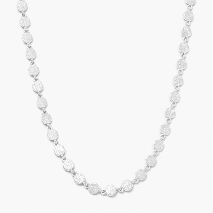 REFLECTION CHAIN NECKLACE - SILVER
