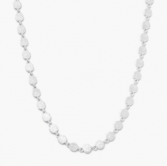 REFLECTION CHAIN NECKLACE - SILVER