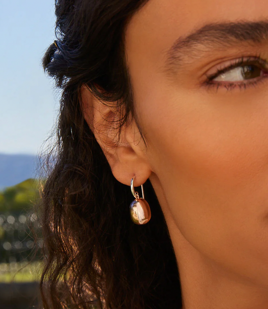 HATCHLING EARRINGS (STERLING SILVER AND ROSE GOLD PLATED)