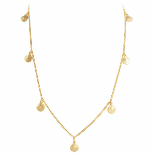 GOLD NOMAD CHARM NECKLACE