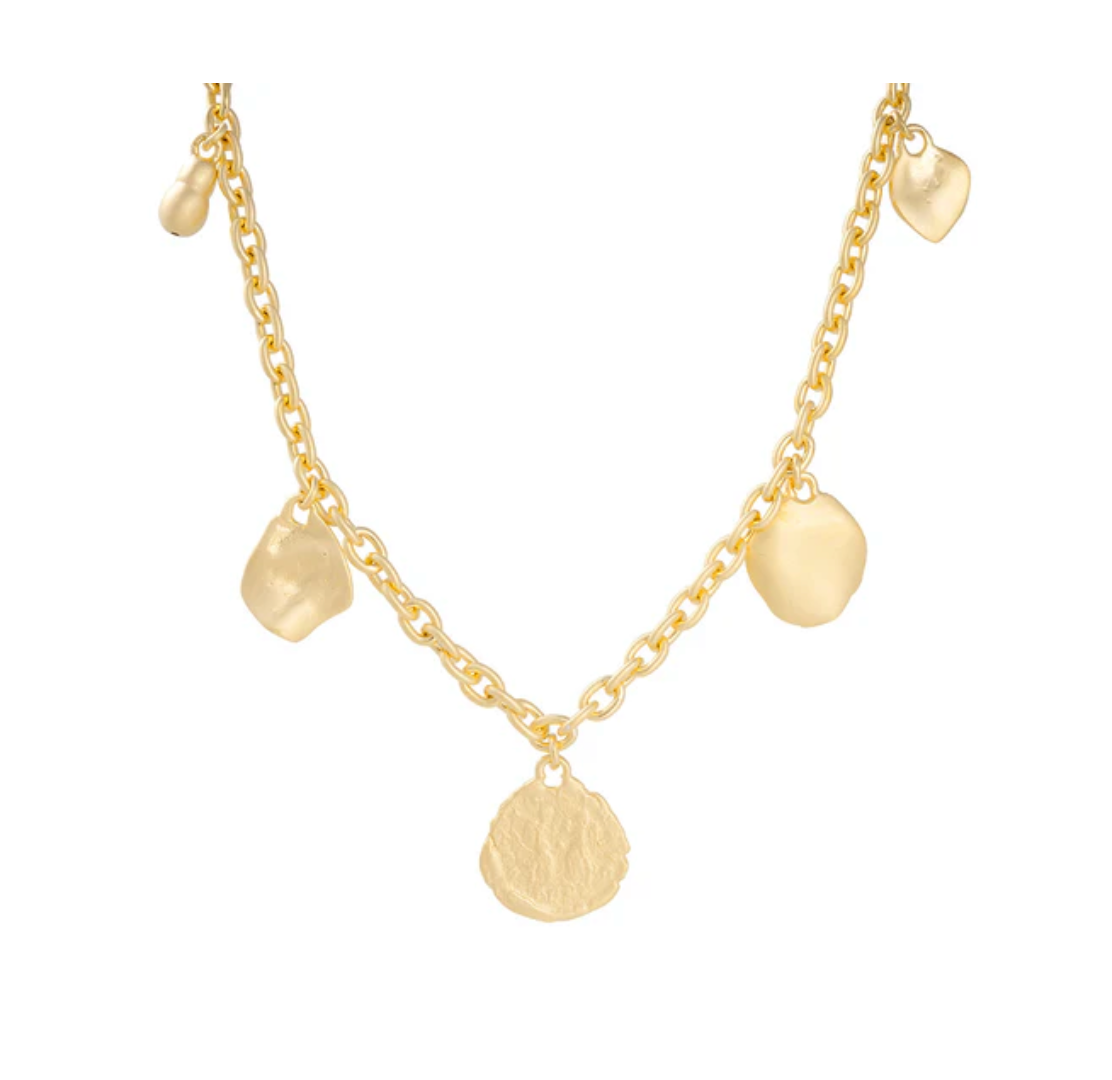 GOLD NOMAD TRINKET NECKLACE