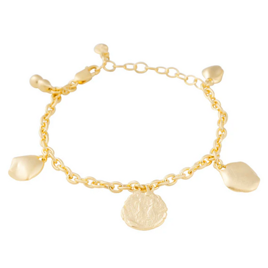 GOLD NOMAD TRINKET BRACELET