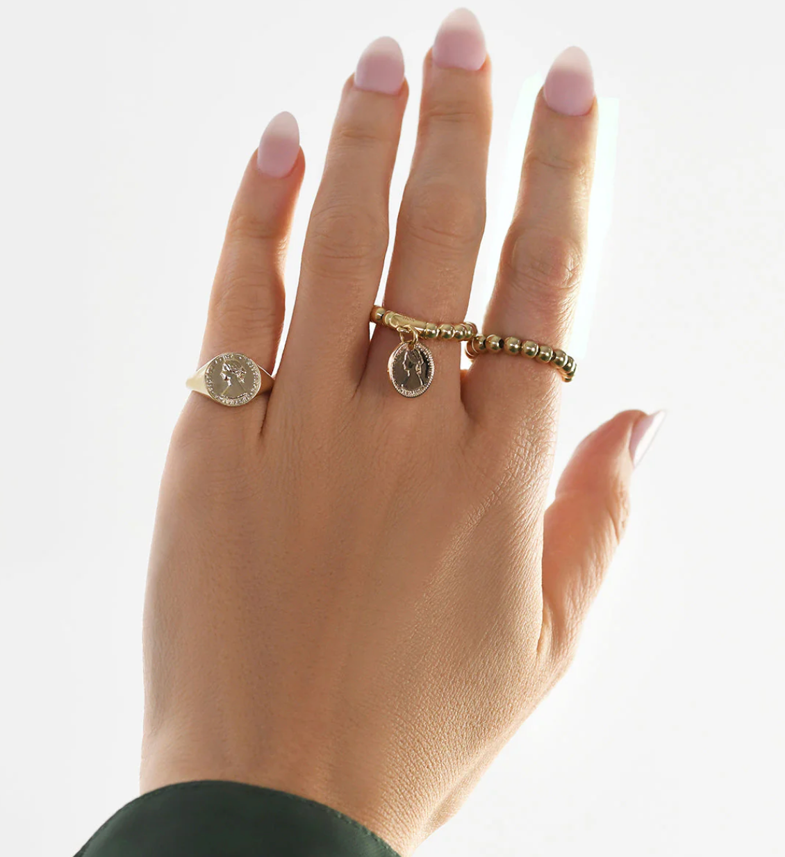 COIN SIGNET RING VON TRESKOW LUXE