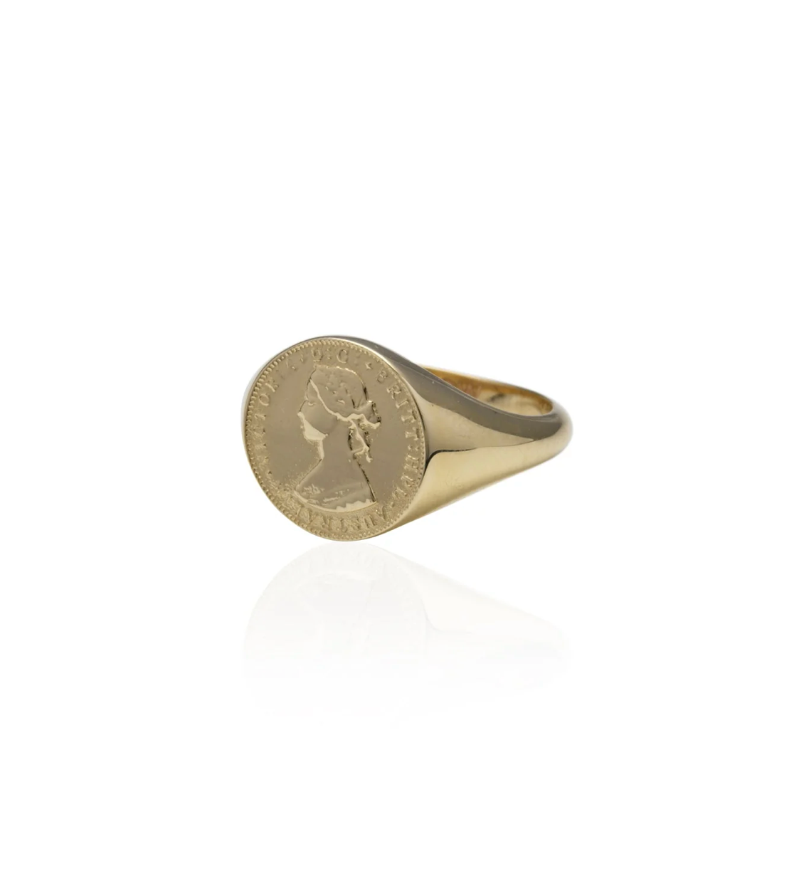 COIN SIGNET RING VON TRESKOW LUXE