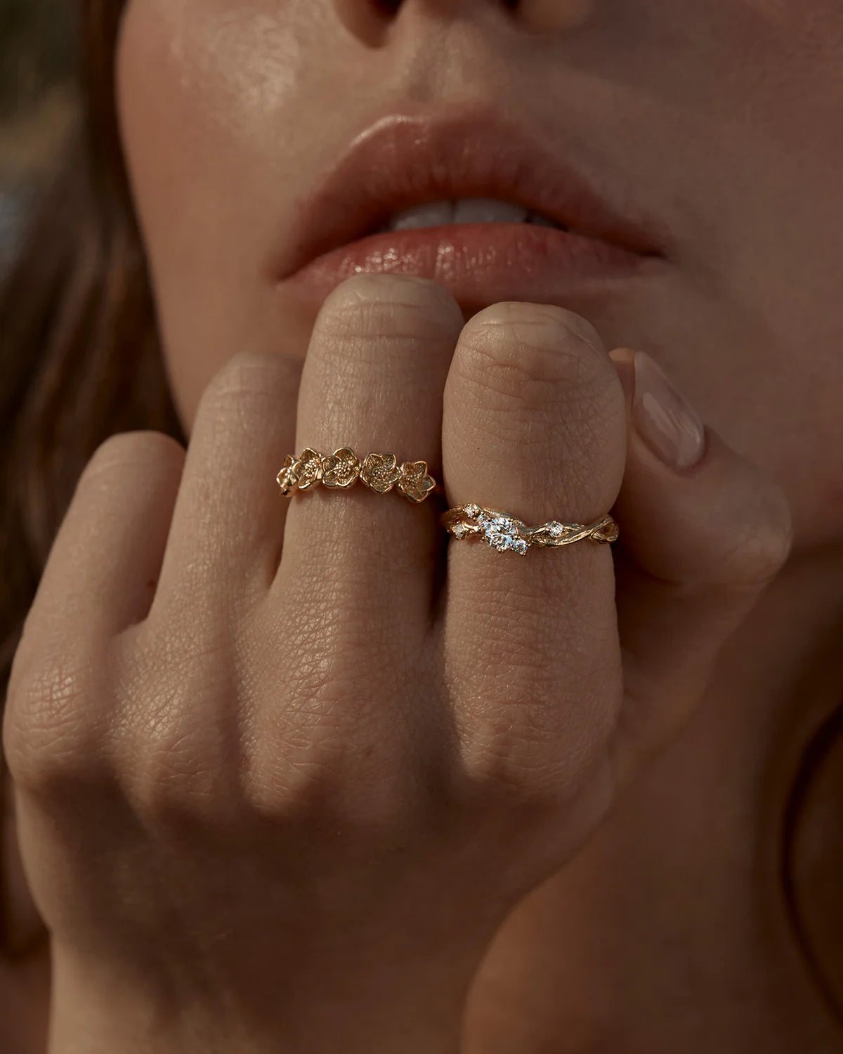 18k Gold Vermeil Bloom With Grace Ring