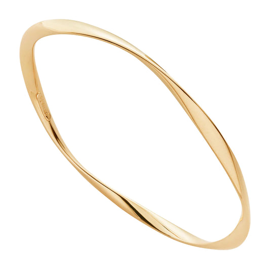 GARDEN OF EDEN BANGLE (YELLOW GOLD PLATED)