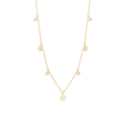 GOLD SAFE IN YOUR SOUL CHOKER