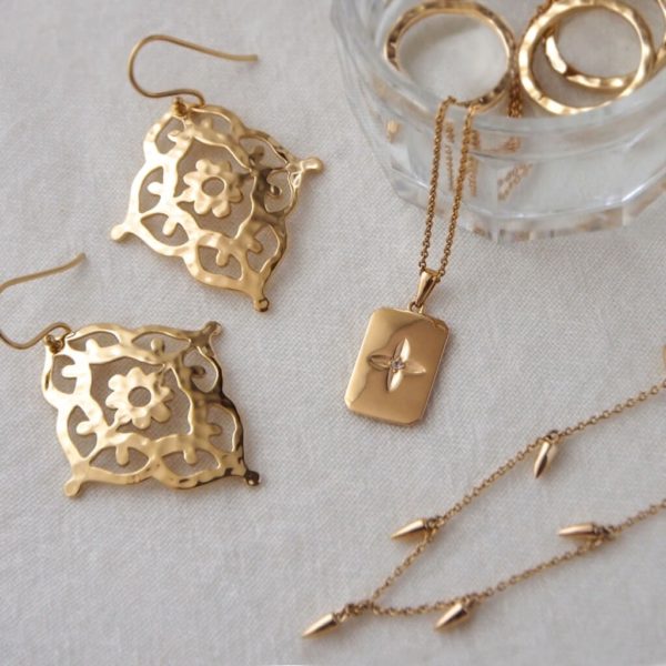 GYPSY EARRINGS IN 18 KT YELLOW GOLD