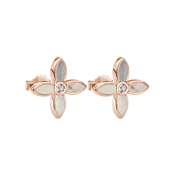 DESERT FLOWER SMALL EARRINGS ROSE