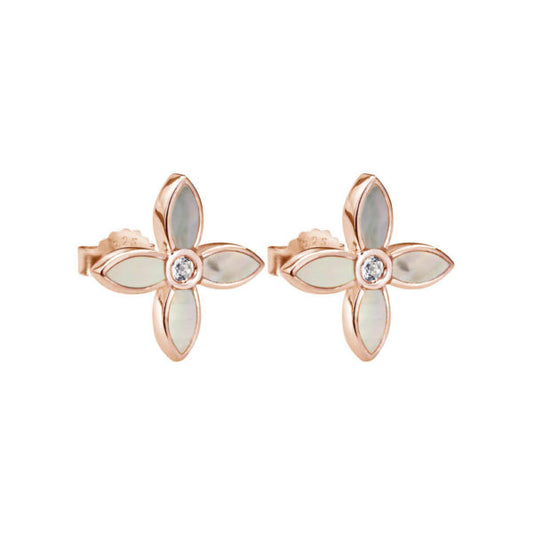 DESERT FLOWER SMALL EARRINGS ROSE