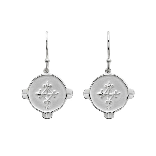 EARRINGS HOPE SILVER