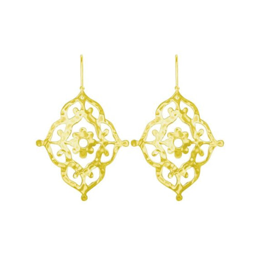 GYPSY EARRINGS IN 18 KT YELLOW GOLD