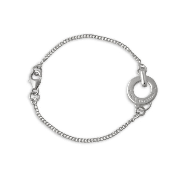 CURB BRACELET WITH VON TRESKOW DISC