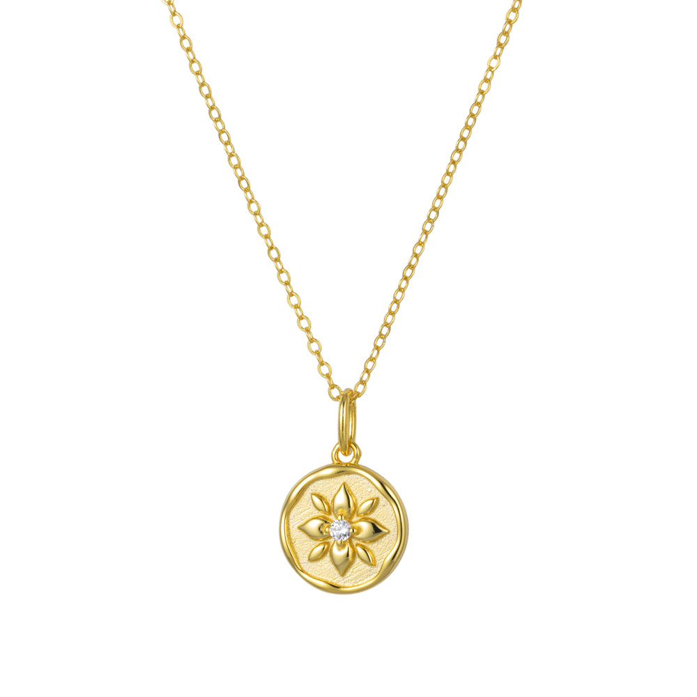 Bloom Medallion Necklace