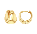 9CT TAPERED CHUNKY HUGGIES