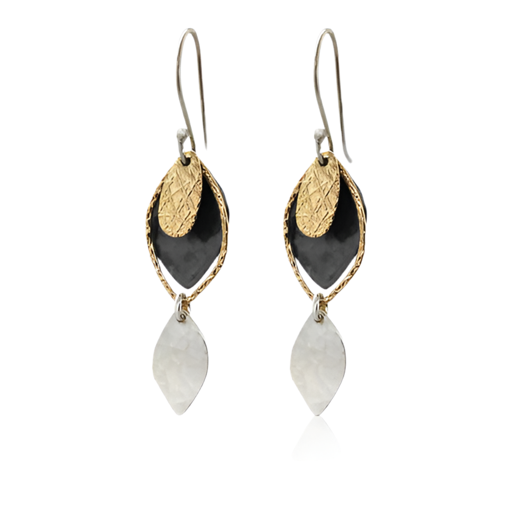 TEARDROP LEAF EARRINGS