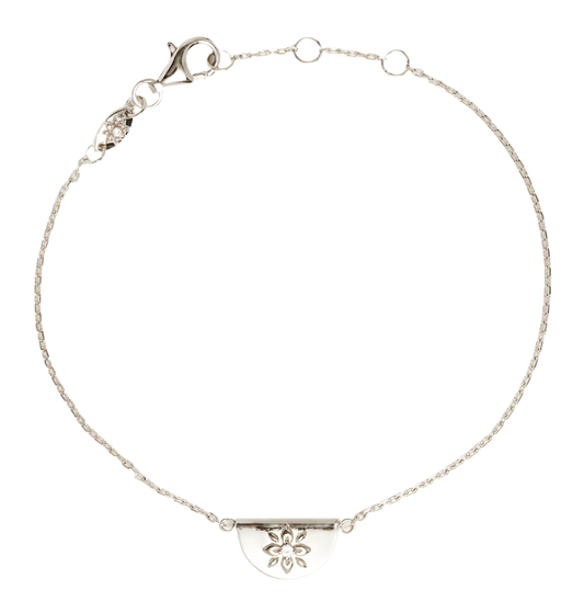 LOTUS BRACELET - SILVER