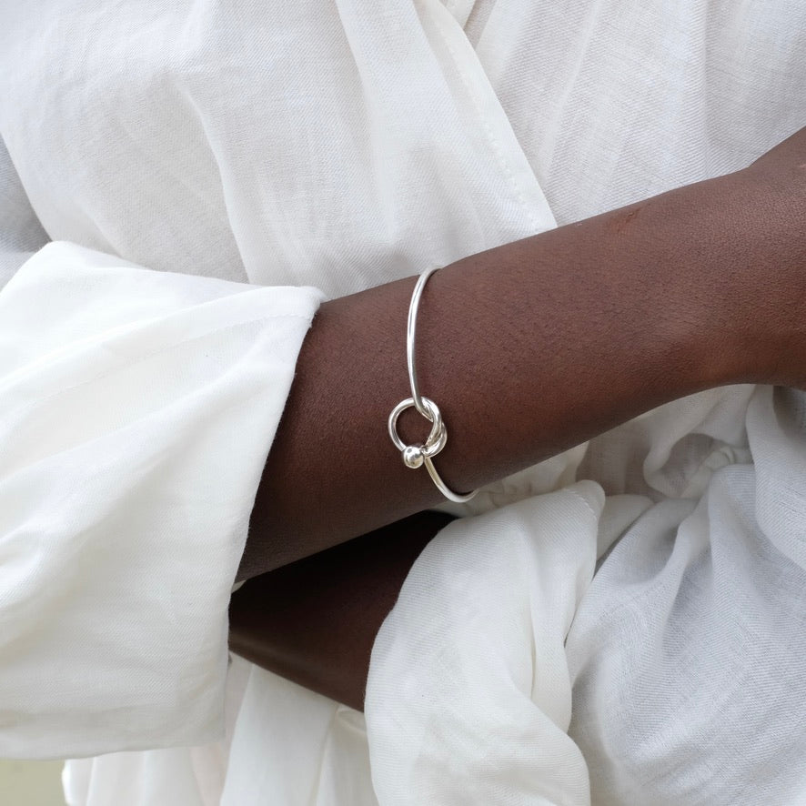 YOU'RE MY LOVE KNOT BANGLE