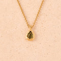 LYSIA DARK GREEN NECKLACE