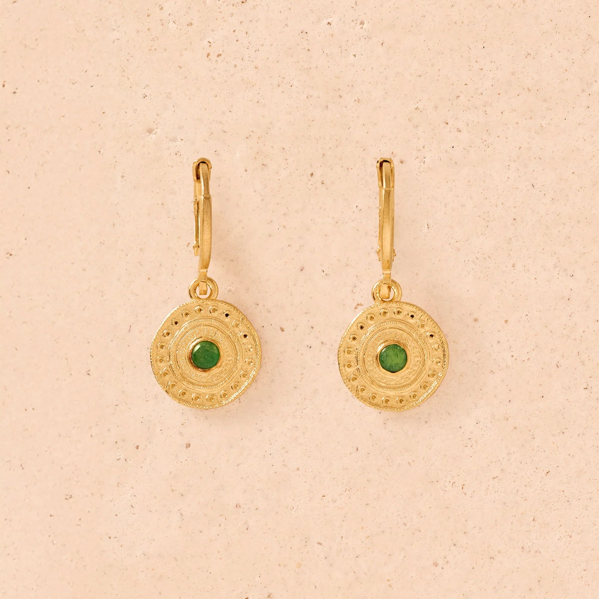 ALBA GREEN EARRINGS