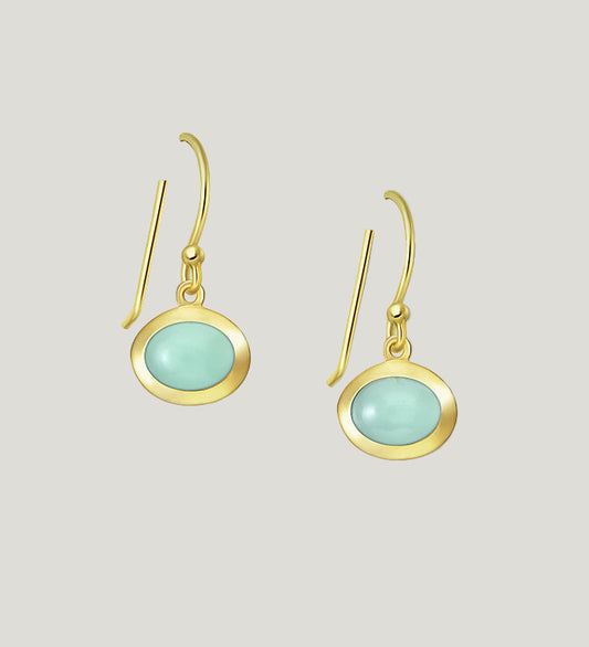 AQUA OVAL DROPS