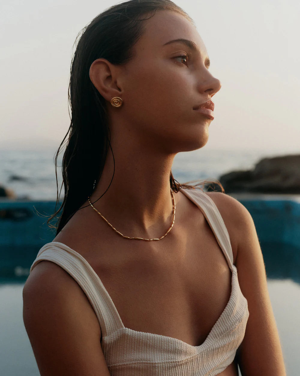 ARISE NECKLACE - 18K GOLD PLATED