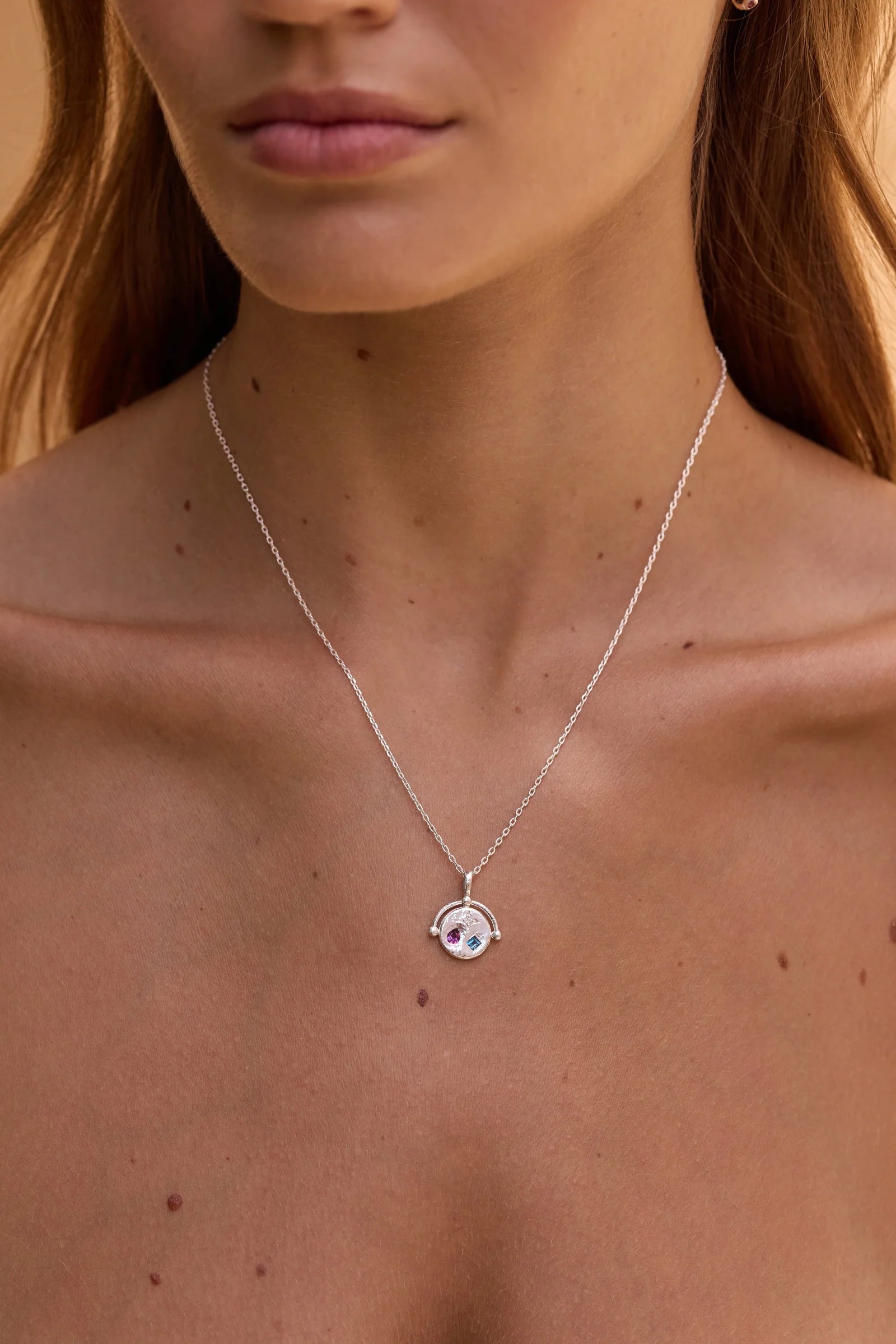 Aster Silver Necklace