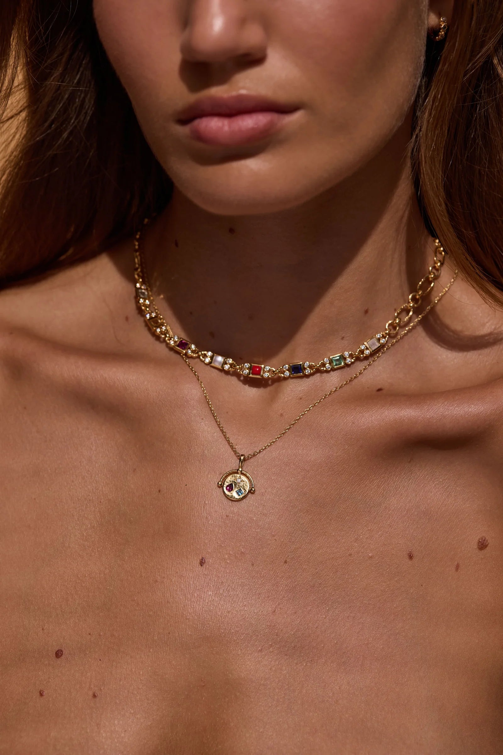 Aster Gold Necklace