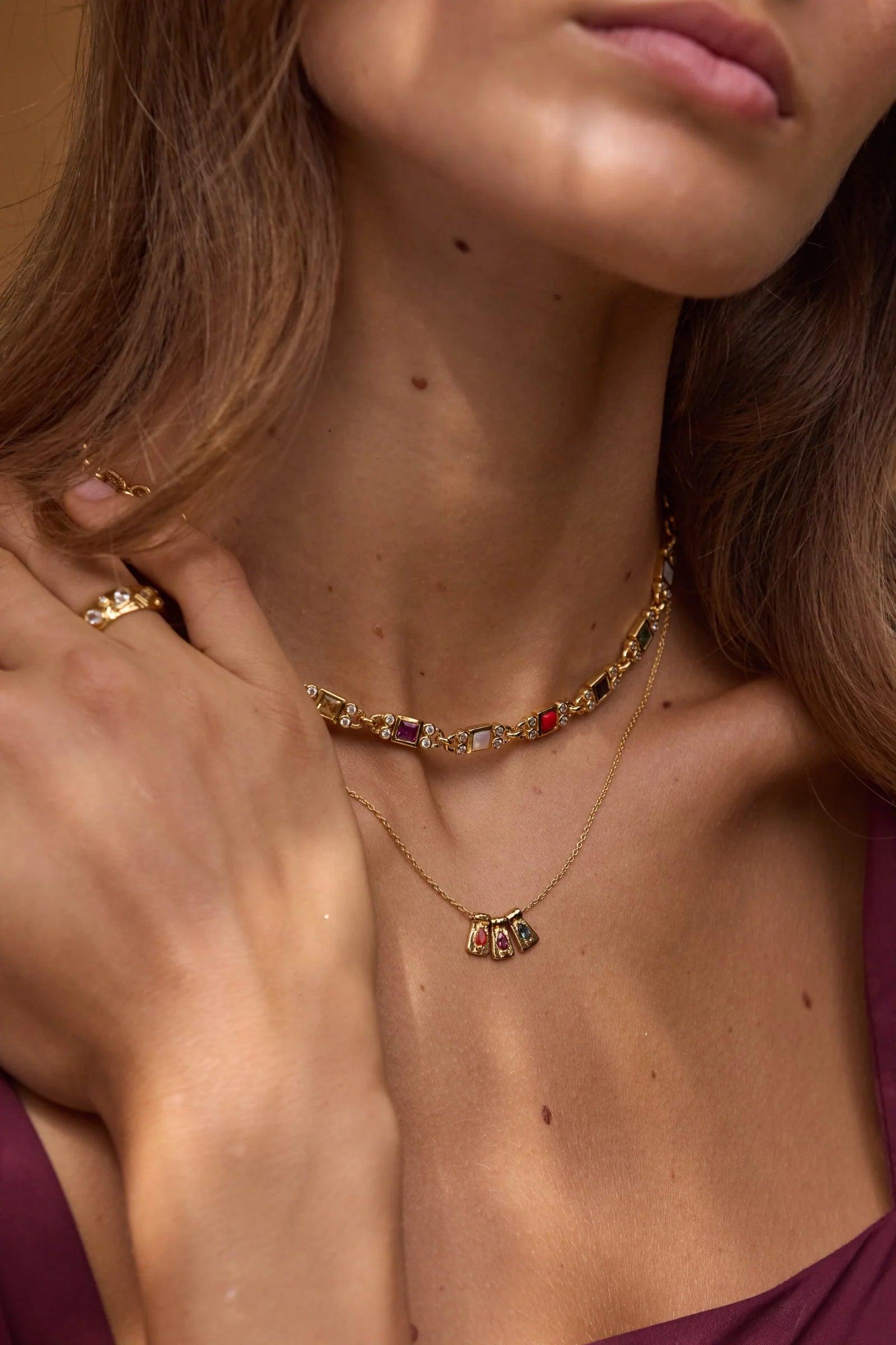Seraphine Gold Necklace