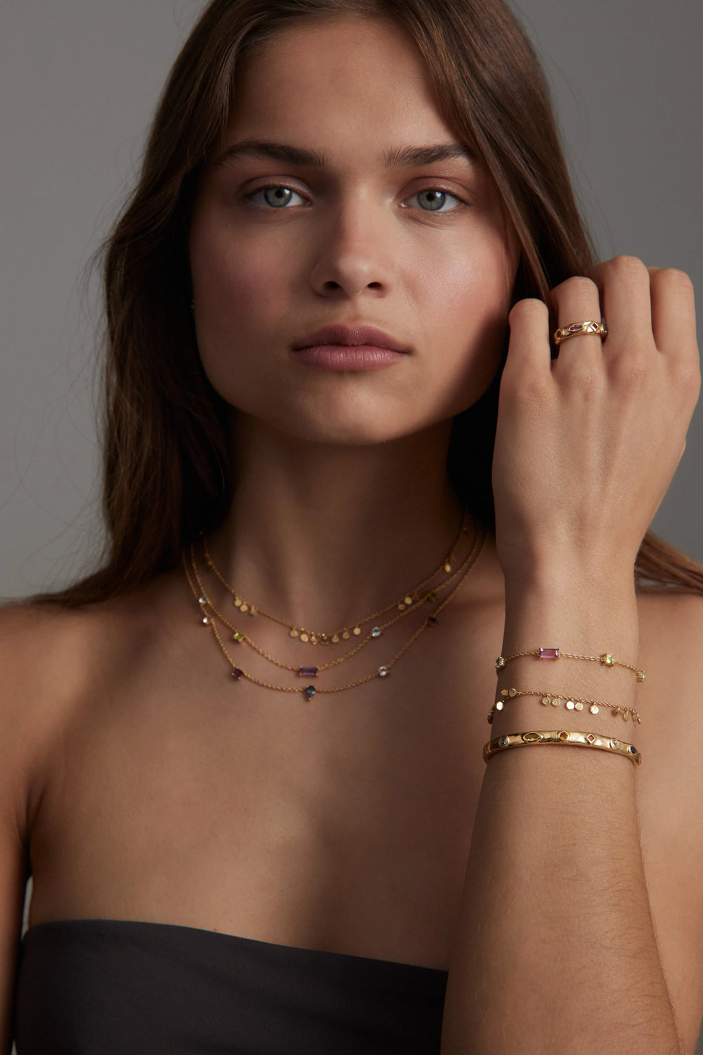 Daisy Gold Bracelet