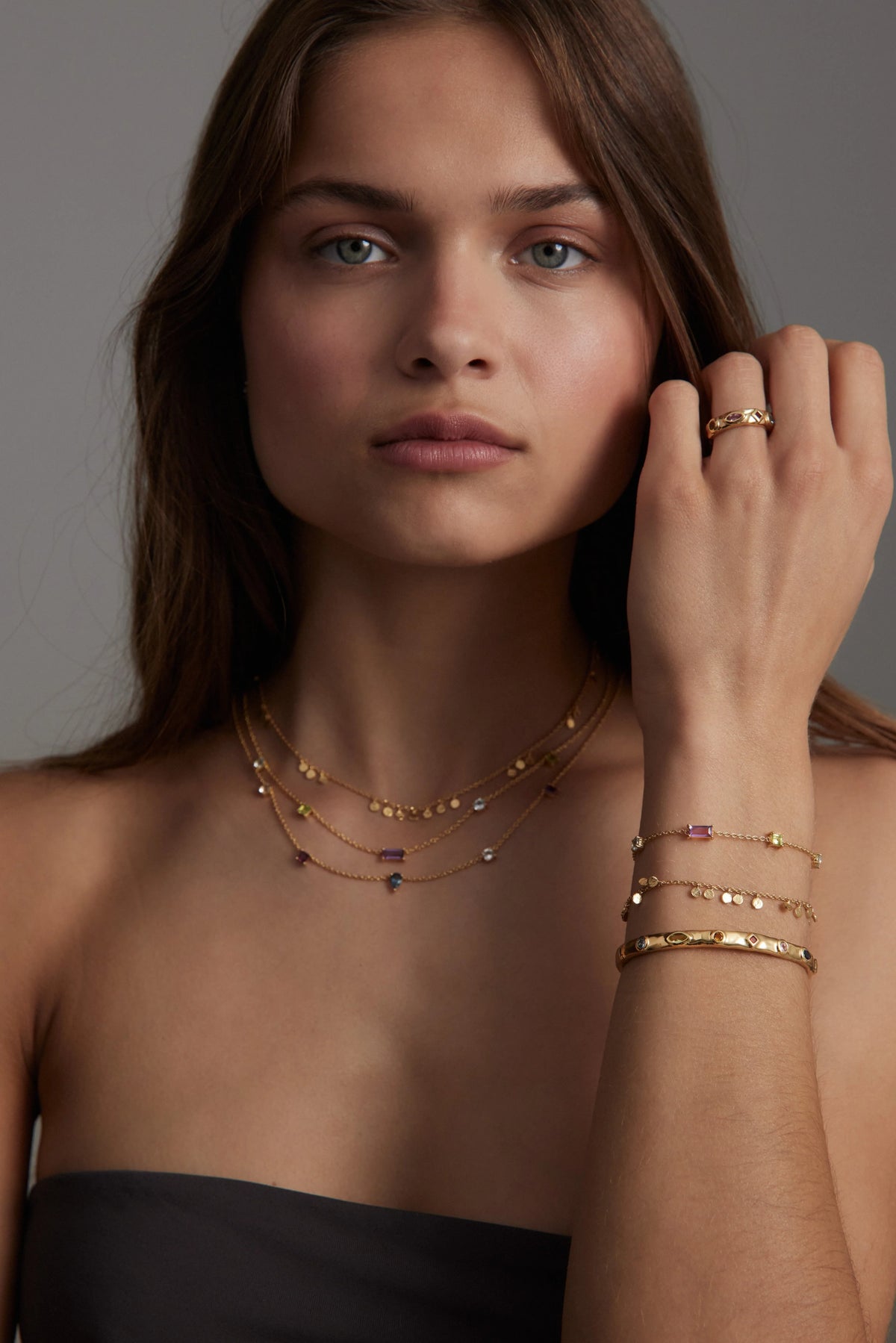 Daisy Gold Bracelet