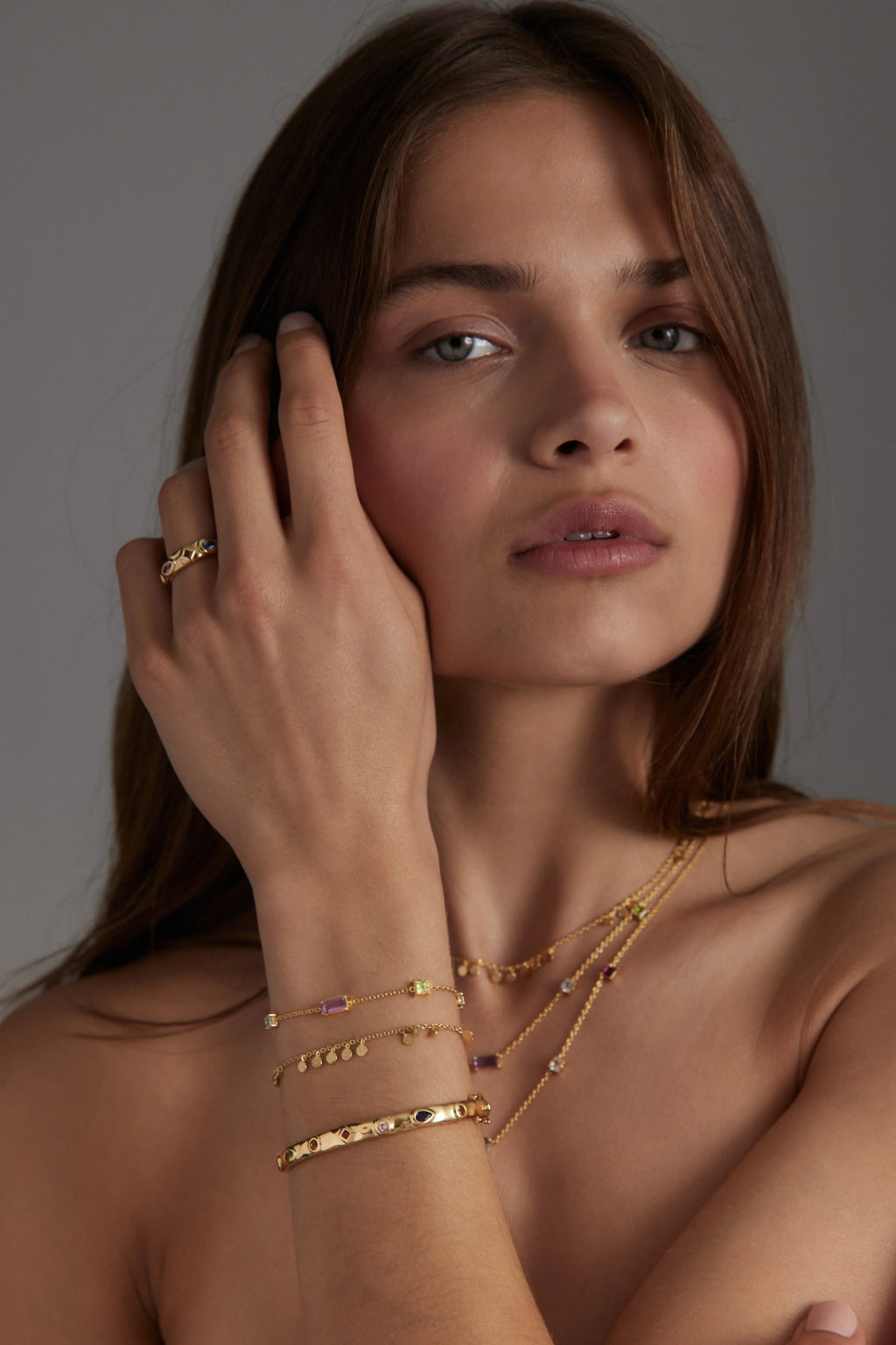 Daisy Gold Bracelet