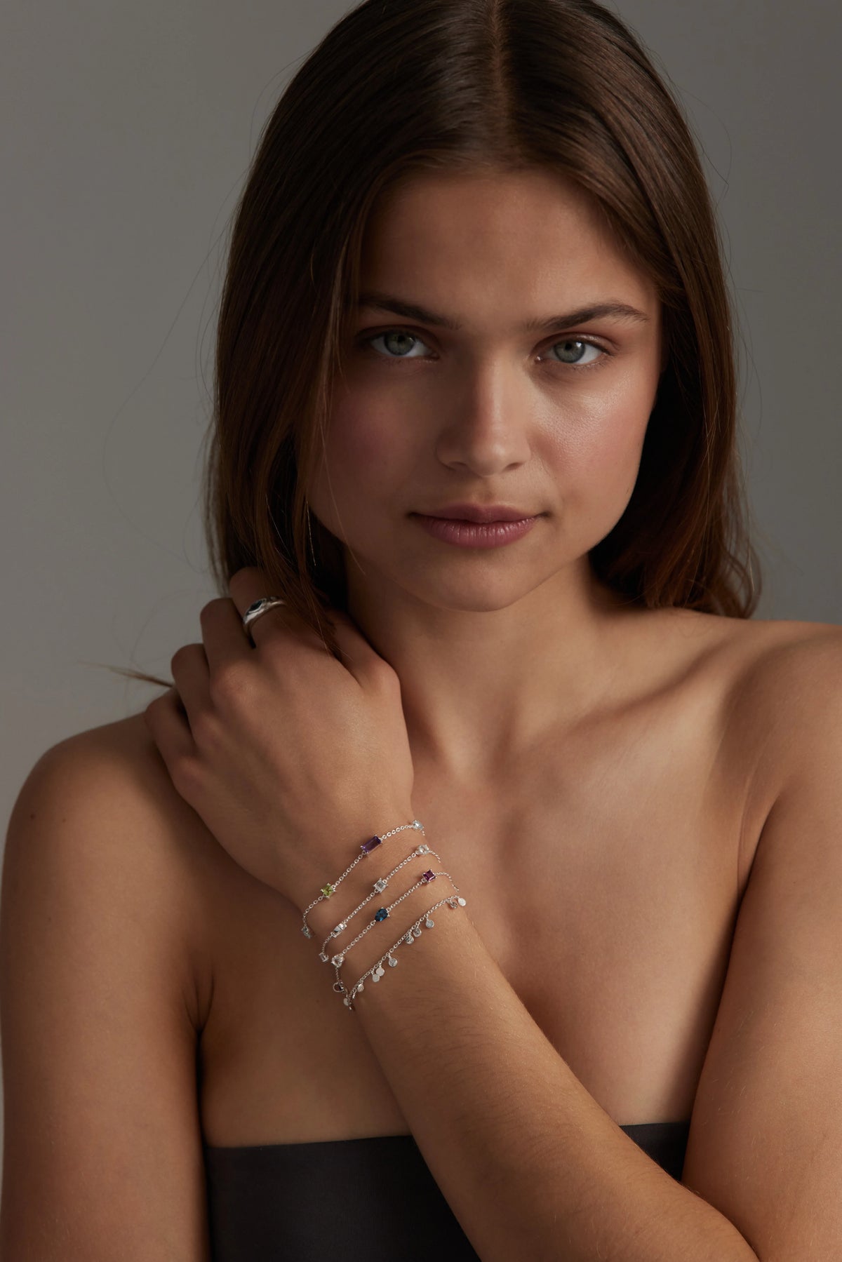 Daisy Silver Bracelet