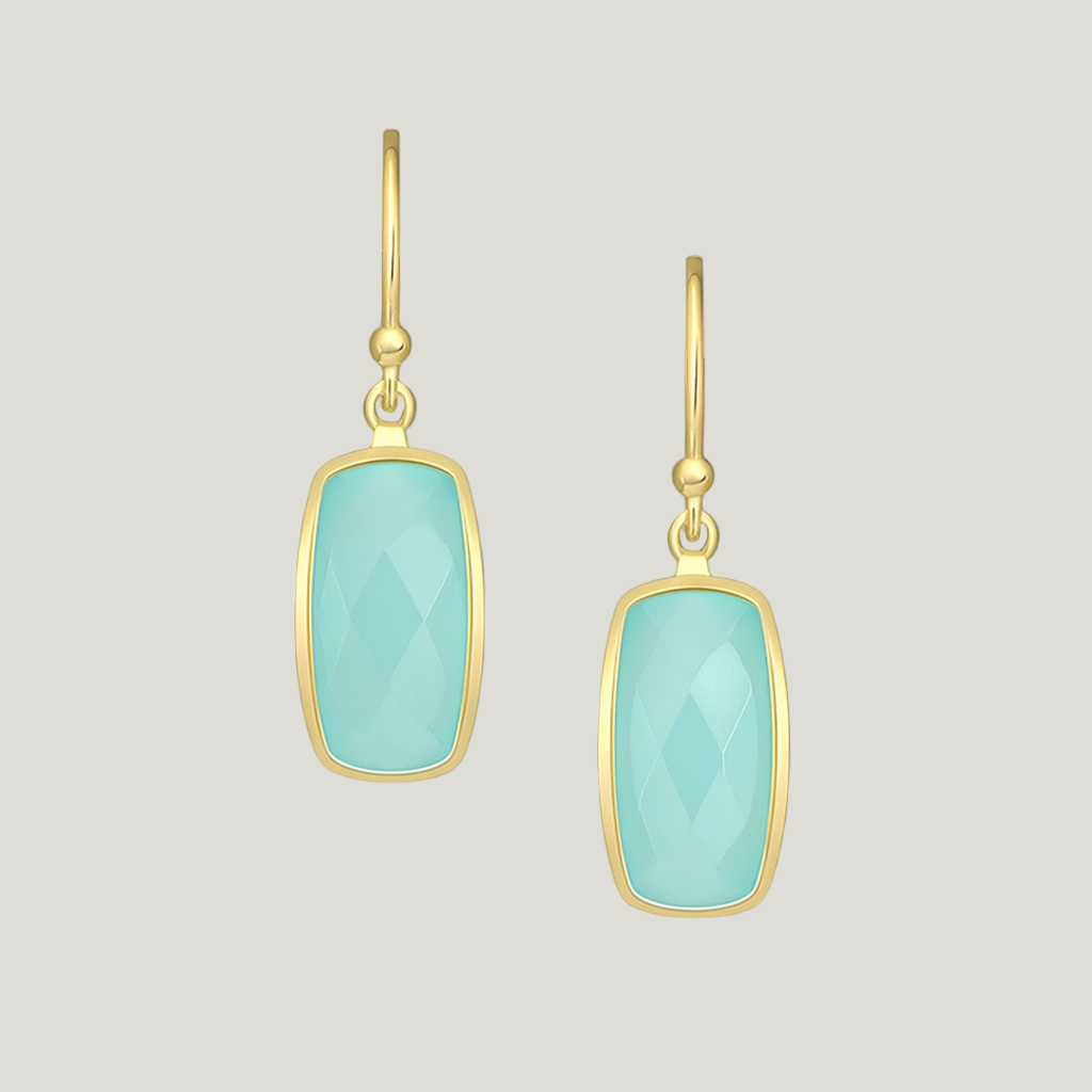 AQUA RECTANGLE DROPS