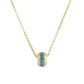 BLUE GROTTO ORB NECKLACE