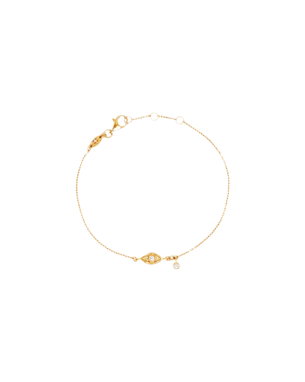 BRACELET I AM PROTECTED 18K GOLD PLATE