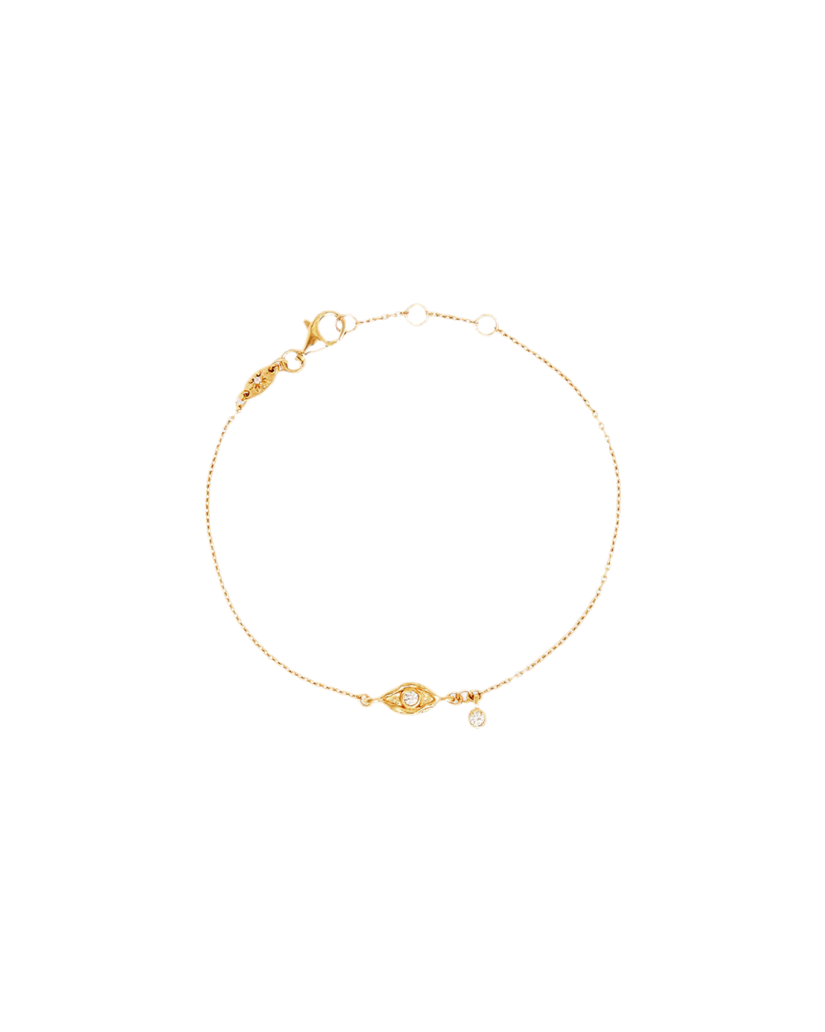 BRACELET I AM PROTECTED 18K GOLD PLATE
