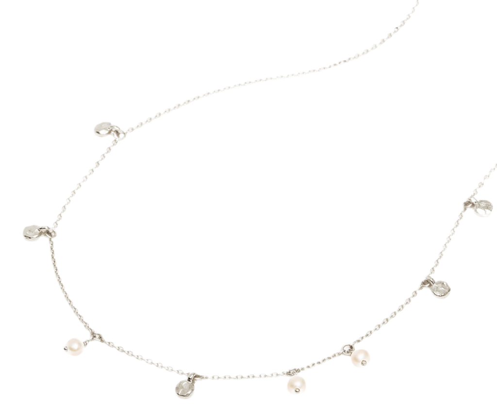 ENDLESS GRACE PEARL CHOKER - STERLING SILVER