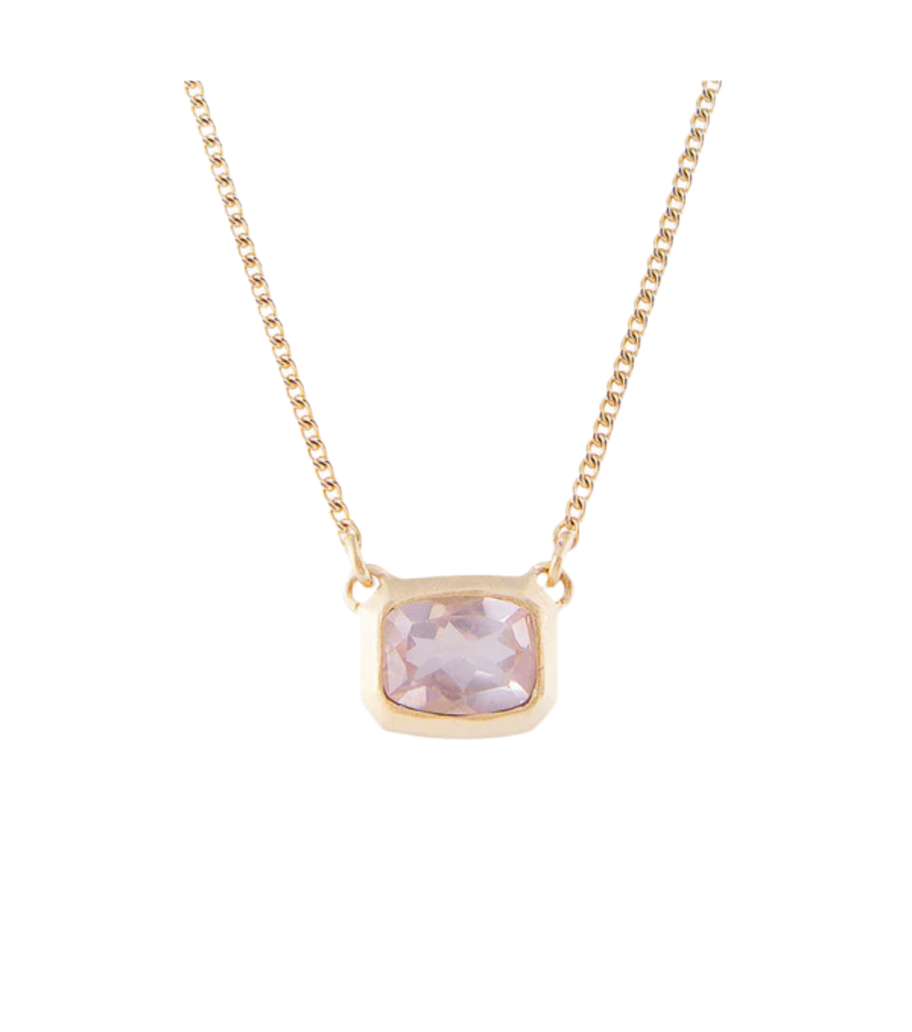 ROSE QUARTZ DECO NECKLACE