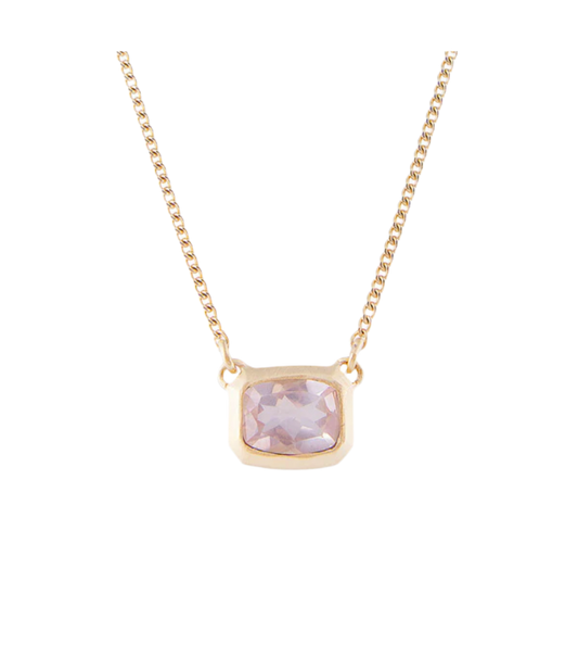 ROSE QUARTZ DECO NECKLACE